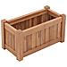 Letto Rialzato 50x25x25 Cm In Legno Massello Di Teak - Foto miniatura 1