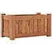 Letto Rialzato 50x25x25 Cm In Legno Massello Di Teak - Foto miniatura 2