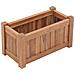 Letto Rialzato 50x25x25 Cm In Legno Massello Di Teak - Foto miniatura 3
