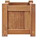 Letto Rialzato 50x25x25 Cm In Legno Massello Di Teak - Foto miniatura 4