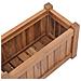 Letto Rialzato 50x25x25 Cm In Legno Massello Di Teak - Foto miniatura 5