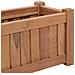 Letto Rialzato 50x25x25 Cm In Legno Massello Di Teak - Foto miniatura 6