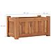 Letto Rialzato 50x25x25 Cm In Legno Massello Di Teak - Foto miniatura 7