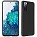 Cover Samsung Galaxy S20 Fe Morbida Flessibile Antishock Finitura Opaca Nero - Foto miniatura 5