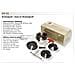 Kit Mandrino Professionale A 4 Griffe M33 X 3,5 Per Tornio Legno Holzmann Dp 95 - Foto miniatura 3