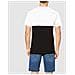 Vans Colorblock Tee T-shirt, Multicolore (nero / bianco Y28), Large Uomo - Foto miniatura 2
