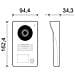 Kit Videocitofono K40945 Mon. 7"" A Colori 2 Fili Touch Wifi - Foto miniatura 2