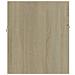 Mobile Sottolavabo Rovere Sonoma 90x38,5x46cm Legno Multistrato - Foto miniatura 6