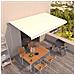 Tenda da Sole Retrattile Automatica 500x300 cm Crema - Foto miniatura 6