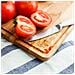 Tagliere Da Cucina In Legno Grande | 42 X 24,5 X 1,5 Cm | Fessura Per Succhi Di Frutta | Ideale Per Aperitivo Pizza Pane Formaggi | Legno Di Faggio Naturale | Reversibile - Foto miniatura 5