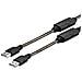 PROUSBAA20 20m USB A USB A Nero, Trasparente cavo USB - Foto miniatura 1