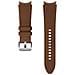 Bracciale Galaxy Watch 4 Classic 20mm 130mm M / L In Pelle Resistente, Marrone - Foto miniatura 4