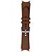 Bracciale Galaxy Watch 4 Classic 20mm 130mm M / L In Pelle Resistente, Marrone - Foto miniatura 9