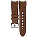 Bracciale Galaxy Watch 4 Classic 20mm 130mm M / L In Pelle Resistente, Marrone - Foto miniatura 11