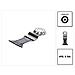 E-cut Universal Starlock Lama Da Taglio 55 X 44 Mm / Bimetal - 5 Pz. (63502223230)  - Foto miniatura 1