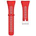 Cinturino Per Orologio Da Allenamento Polar M400 / M430 In Silicone Rosso - Foto miniatura 3