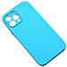 Custodia Tpu Silicone Lite Cover Soft-case Per Apple Iphone 13 Pro Max Light Blu - Foto miniatura 1