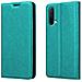 Custodia Compatibile Con Oneplus Nord Ce 5g In Turchese Petrolio - Coperchio Protettiva Con Chiusura Magnetica, Funzione Stand E Tasca Per Le Carte - Foto miniatura 8