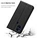 Custodia Compatibile Con Oneplus Nord N100 In Nero Di Notte - Coperchio Protettiva Con Chiusura Magnetica, Funzione Stand E Tasca Per Le Carte - Foto miniatura 8