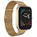 Sportwatch Futurefit Zone Impermeabile Display 1.69" Bluetooth Cardiofrequenzimetro Oro - Europa - Foto miniatura 3
