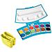 Deckfarbkasten Procolor 735, 12 Farben, Trkis /gelb 2 Abnehmbare Wasserboxen, 12 Farbschlchen, Herausnehmbare - 1 Stck (701204) - Foto miniatura 1