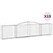 Cesti Gabbioni Ad Arco 10 Pz 400x30x80/100 Cm Ferro Zincato - Foto miniatura 1