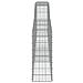 Cesti Gabbioni Ad Arco 10 Pz 400x30x80/100 Cm Ferro Zincato - Foto miniatura 4