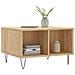 Tavolino Salotto Rovere Sonoma 60x50x36,5 Cm Legno Multistrato - Foto miniatura 3