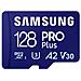 Samsung Pro Plus Microsd Memory Card 128gb (2023), Usb Card Reader Incluso - Foto miniatura 1