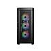 Case Airface Pro RGB Midi Tower ATX, CEB, EATX, micro ATX, Mini-ITX 3 Porte USB 3.2 Colore Nero (Finestrato) - Foto miniatura 3
