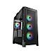 Case Airface Pro RGB Midi Tower ATX, CEB, EATX, micro ATX, Mini-ITX 3 Porte USB 3.2 Colore Nero (Finestrato) - Foto miniatura 1