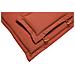 Set Di 6 Cuscini Di Seduta Per Sdraio Toscana /java Color Terracotta 188 X 59 X 5 Cm - Foto miniatura 5