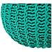 Pouf Conrad Cotone Verde Smeraldo - Foto miniatura 3
