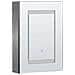 Armadio A Muro Per Specchio Da Bagno Led Malaspina 40 Cm 60 Cm Nero - Foto miniatura 7