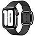 Cinturino Per Apple Watch 38mm In Vera Pelle, Nero - Foto miniatura 1