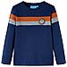Maglietta Da Bambino A Maniche Lunghe Blu Marino 140 - Foto miniatura 1
