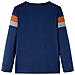 Maglietta Da Bambino A Maniche Lunghe Blu Marino 140 - Foto miniatura 2