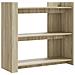 Tavolo Consolle Rovere Sonoma 100x35x90 Cm In Legno Multistrato - Foto miniatura 2