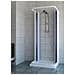 Box Doccia Con Apertura Centrale In Pvc Brixo Modello Orca 80 X 80 X 80 Cm. - Foto miniatura 3