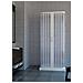 Box Doccia Con Apertura Centrale In Pvc Brixo Modello Orca 80 X 80 X 80 Cm. - Foto miniatura 1