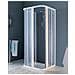 Box Doccia Con Apertura Centrale In Pvc Brixo Modello Orca 80 X 80 X 80 Cm. - Foto miniatura 4