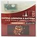 Serie Luci Led Natale Luce Calda A Batteria - Foto miniatura 1