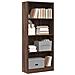 Libreria Rovere Marrone 60x24x143 Cm In Legno Multistrato - Foto miniatura 1