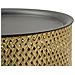 Tavolino Mf524 - Oro - Metallo - 40x40x65 Cm - Foto miniatura 3