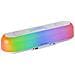 Marsgaming Msb-orb, Altoparlante Portatile Soundbar 20w, Illuminazione Orbilight Rgb 360º, Triplo Driver, Bluetooth 5.3 / Usb/microsd/aux/fm, Bianco - Foto miniatura 1