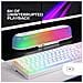 Marsgaming Msb-orb, Altoparlante Portatile Soundbar 20w, Illuminazione Orbilight Rgb 360º, Triplo Driver, Bluetooth 5.3 / Usb/microsd/aux/fm, Bianco - Foto miniatura 3
