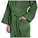 Accappatoio Con Cappuccio Spugnissima Soft In Cotone Colore Verde Misura Xxl - Foto miniatura 1
