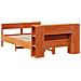 Letto Libreria senza Materasso Marrone Cera 160x200 cm in Pino - Foto miniatura 6
