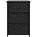 Comodino in rovere nero Rovere Nero MDF, Metallo Compatto - Foto miniatura 6