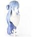 Parrucca Cosplay Azzurro Cielo - Fibra Ad Alta Temperatura, Regolabile, Per Giochi Di Ruolo Anime - Foto miniatura 3